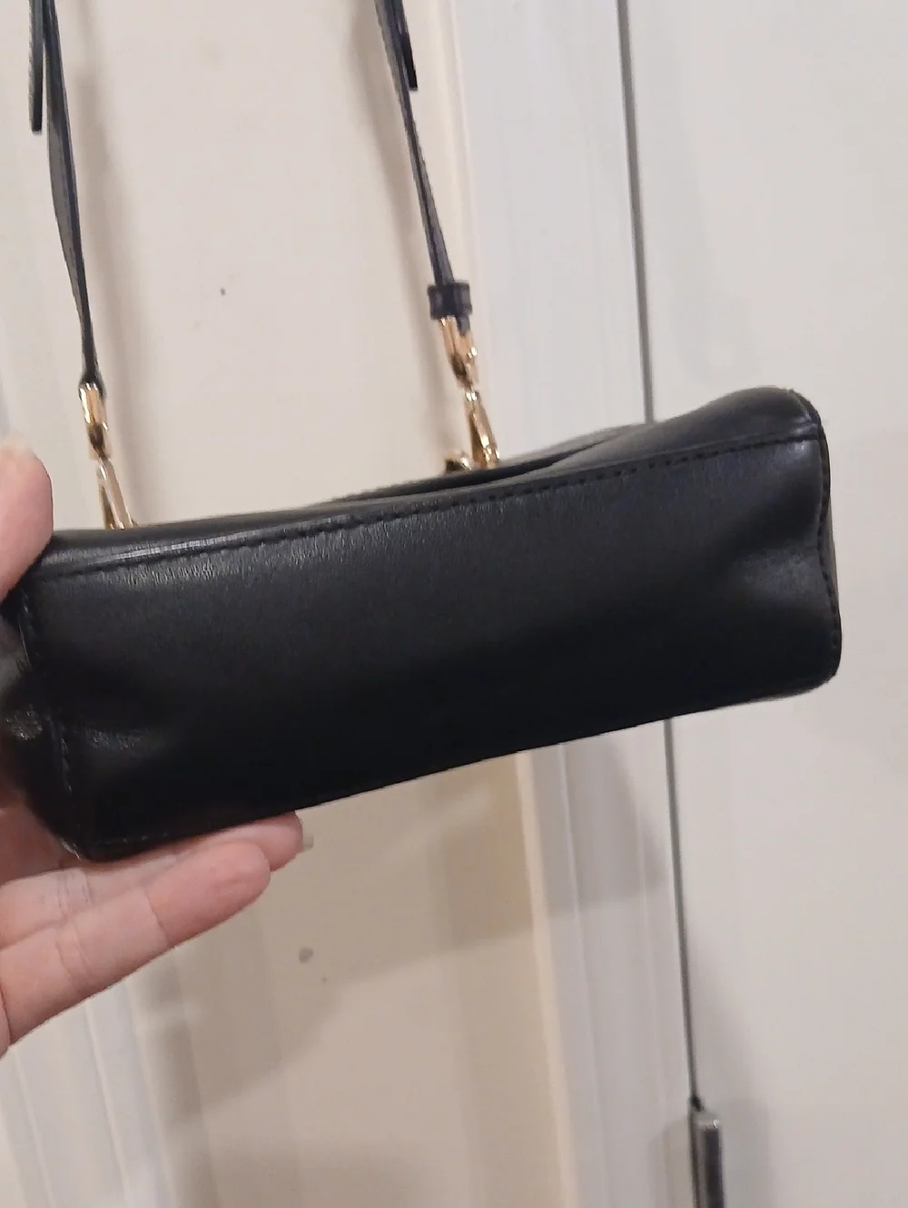 Michael Kors Small Black Leather Crossbody